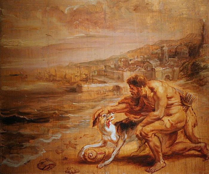 La decouverte de la pourpre, Peter Paul Rubens